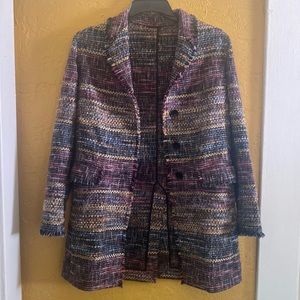 ETRO Plaid Tweed Blazer ETRO Milano (made in Italy ) vintage